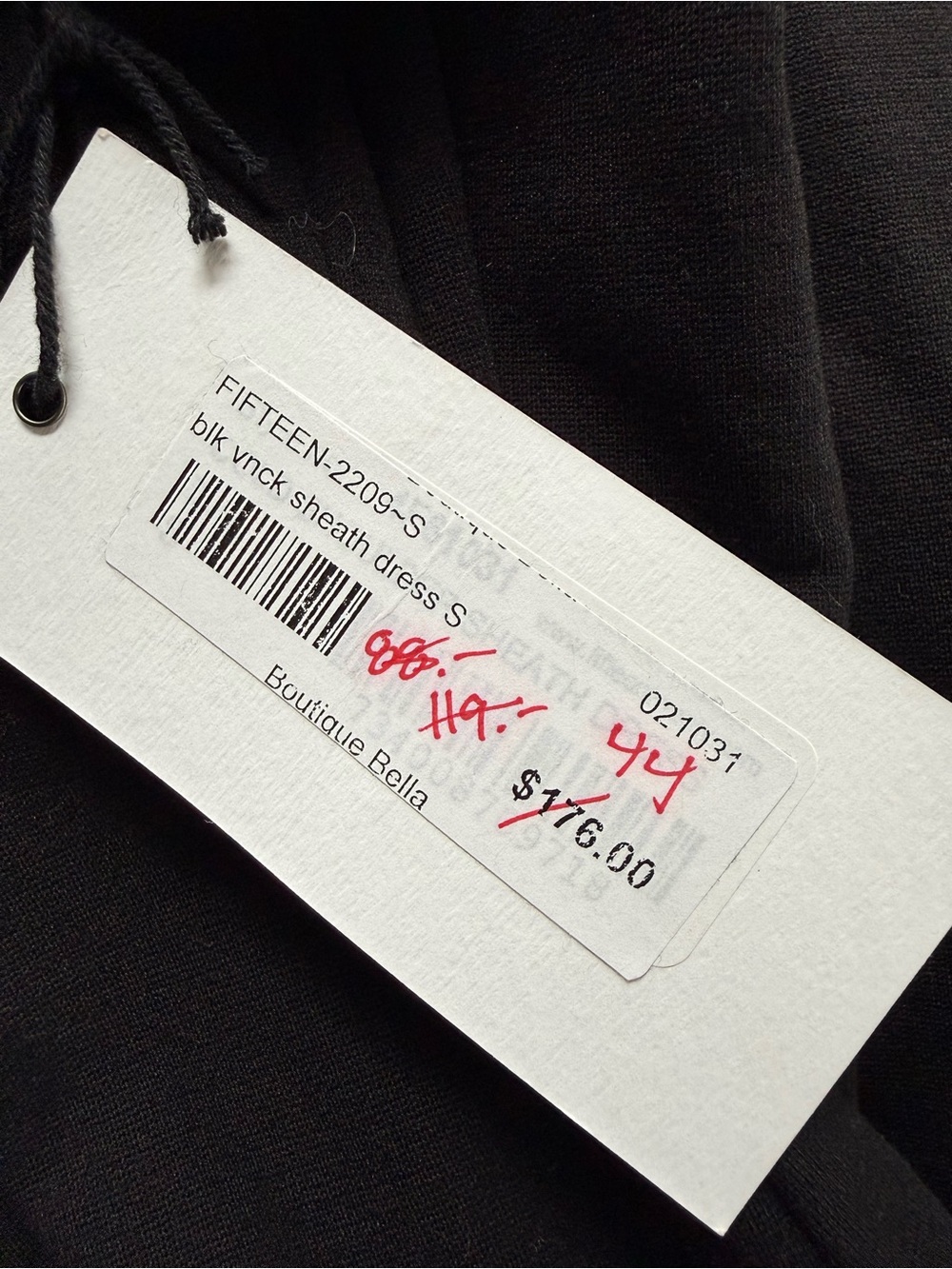 Fifteen Twenty Black Knit Dress - Picture 5 of 5